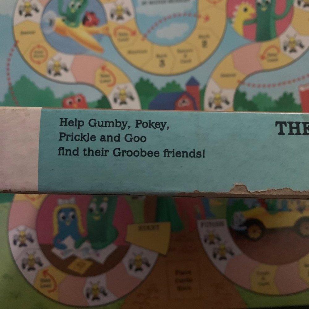 🚫SOLD•E✝️SY🚫 Rare Vintage 80s The Gumby Game - Picture 7 of 10